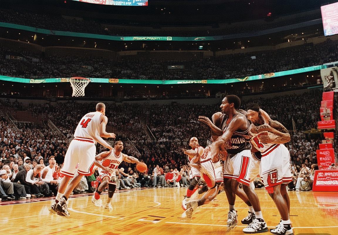 1997年NBA公牛热火巅峰对决回顾：乔丹与莫宁火花四溅