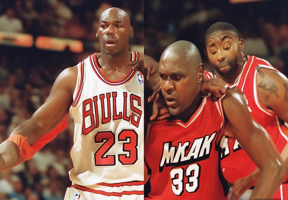 1997年NBA公牛热火巅峰对决回顾：乔丹与莫宁火花四溅(图2)
