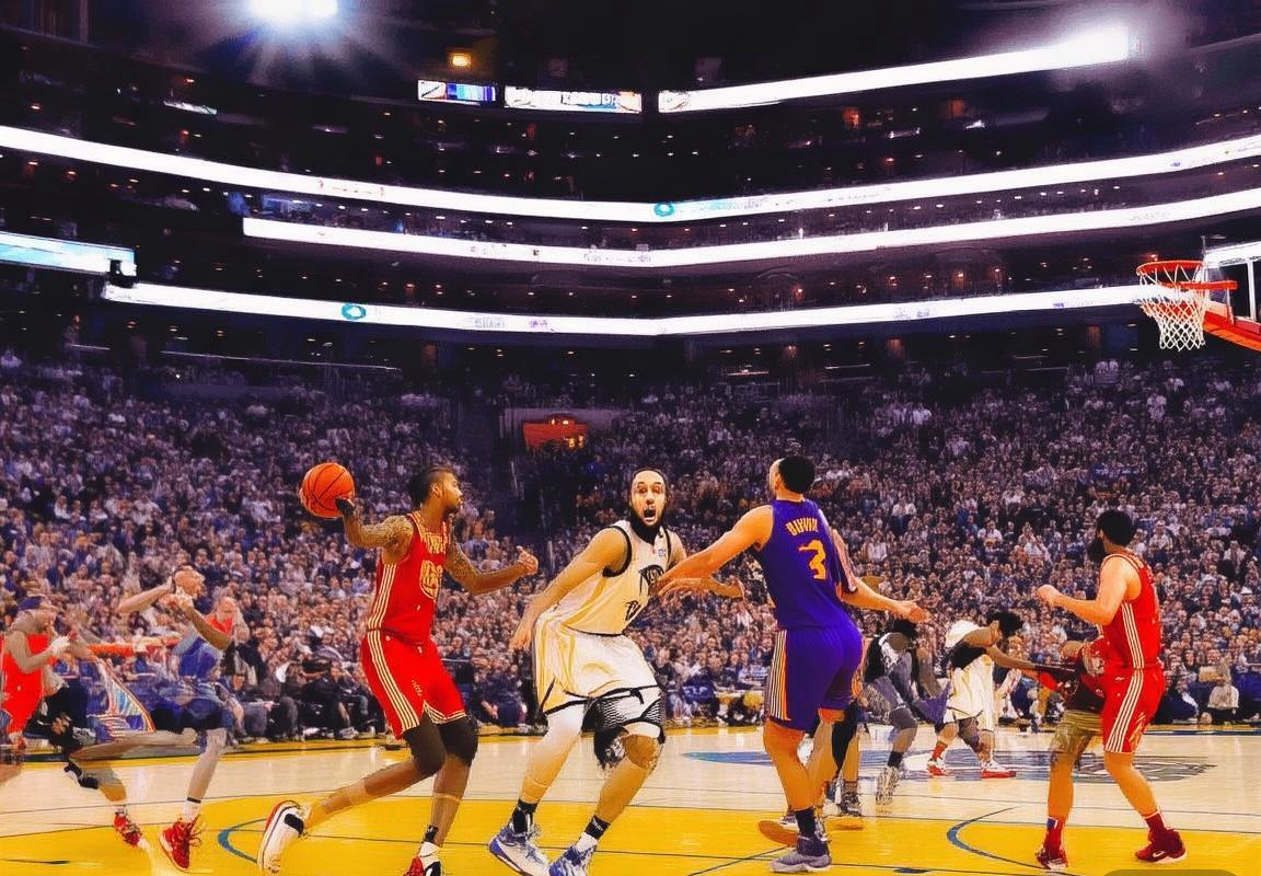 2019年NBA勇士VS太阳经典对决：库里布克对决，精彩瞬间回顾